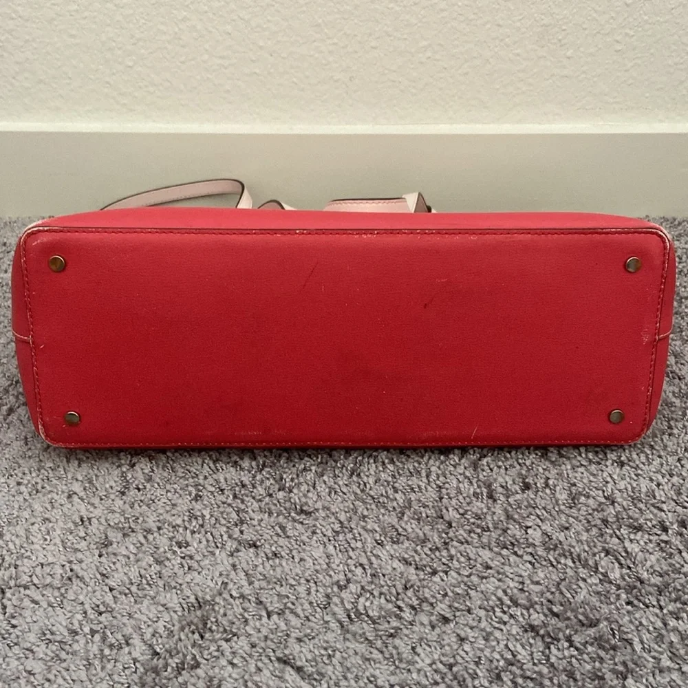 Kate Spade Adel Degrade Red Ombré Large Tote Bag